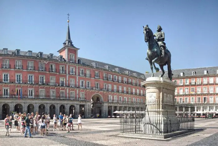 plaza mayor à madrid