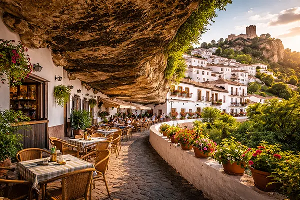 Narrow lanes Andalusia