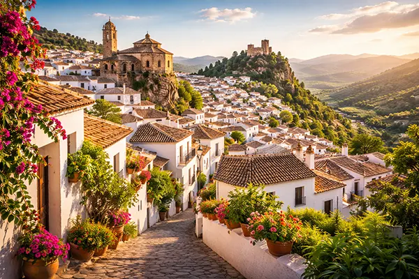 Calle estrecha andaluza